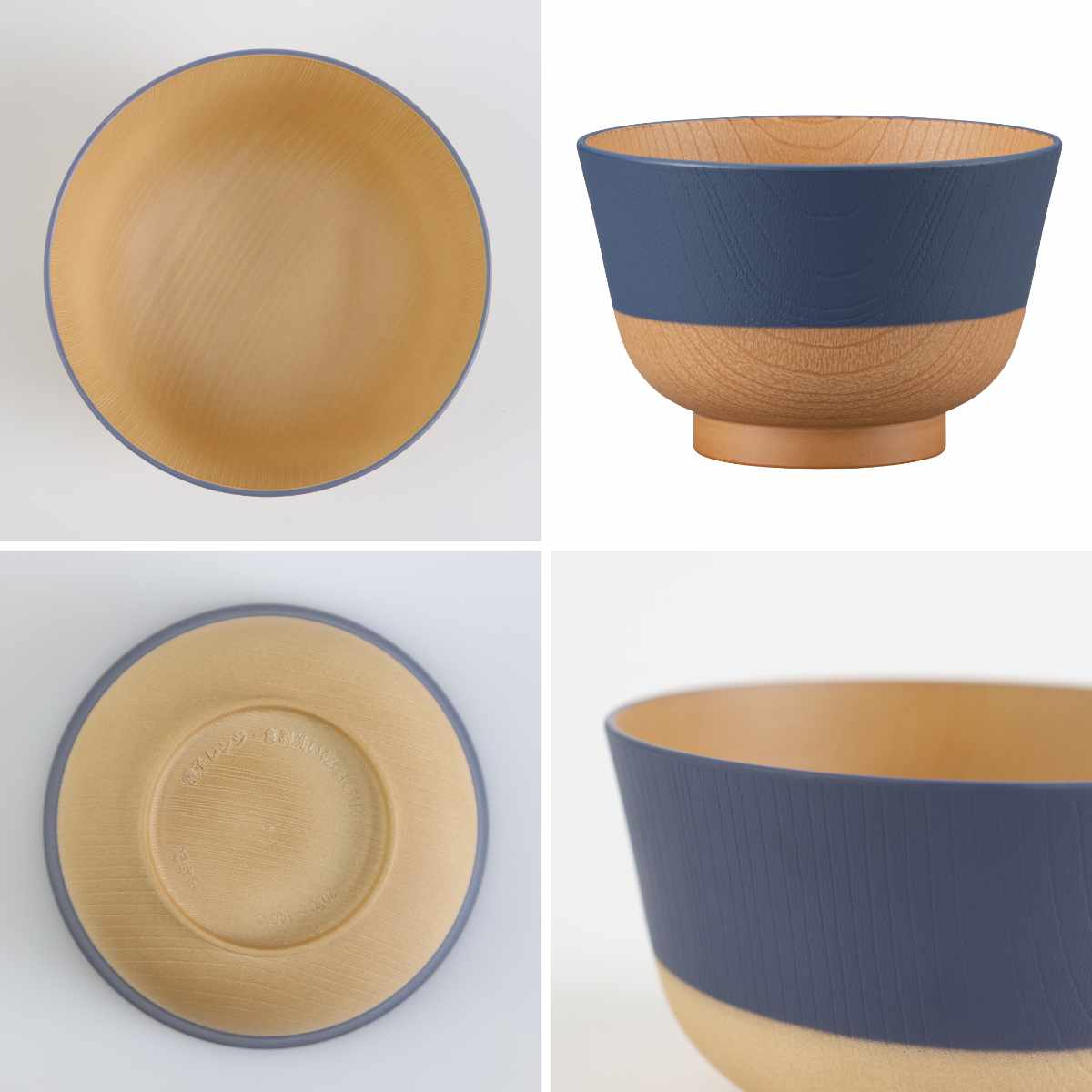 茶碗 700ml やさしい彩り 抗菌 大椀 5個入 ( 日本製 電子レンジ対応 食洗機対応 丼ぶり 麺鉢 おしゃれ かわいい 抗菌加工 親子丼 うどん そば 木目調 軽い 割れにくい 子ども 介護 )