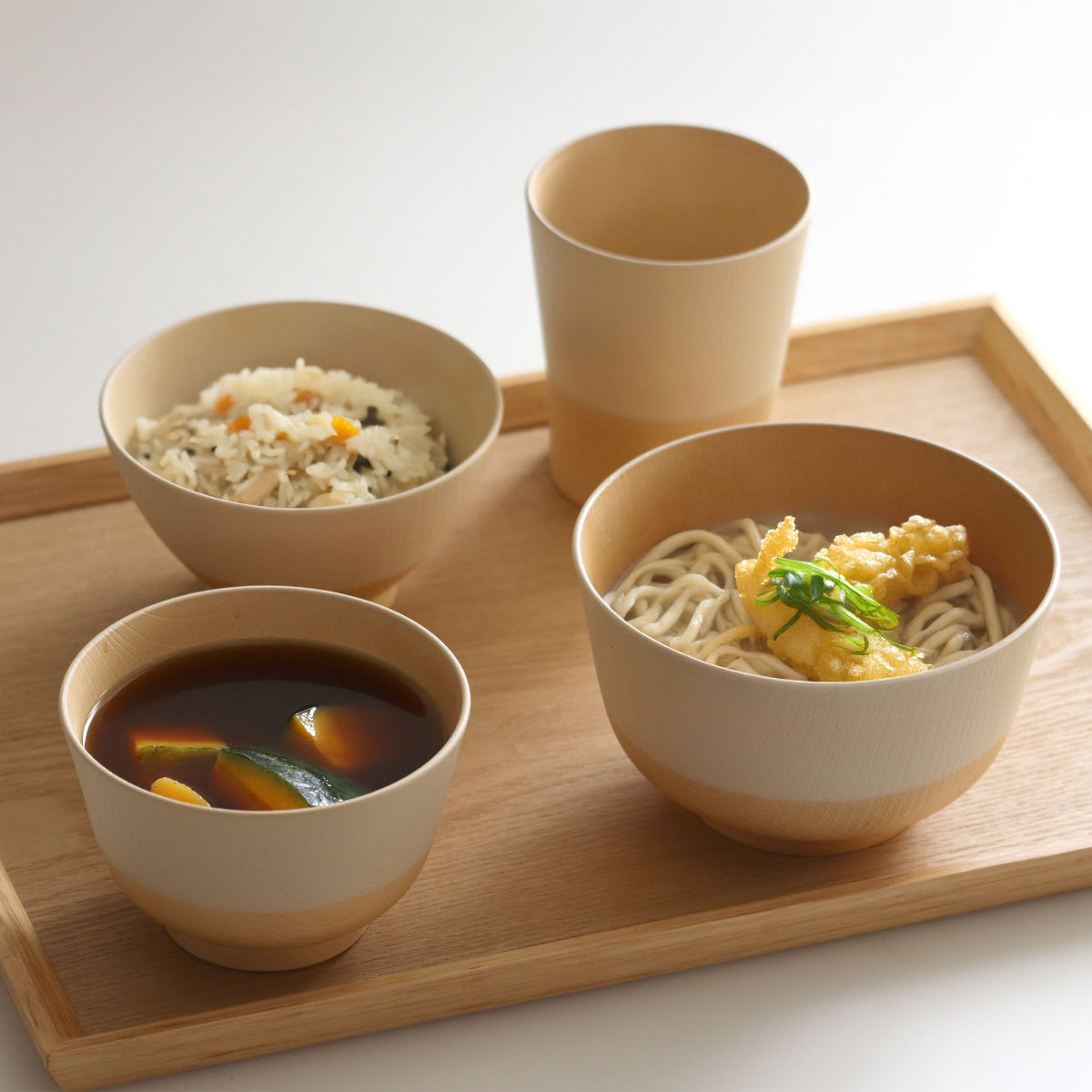 茶碗 12cm やさしい彩り 抗菌 飯椀 同色5個セット ( 日本製 電子レンジ対応 食洗機対応 お茶碗 ご飯茶碗 飯碗 食器 おしゃれ かわいい 抗菌加工 木目 シンプル 割れにくい 軽い ライスボウル ) 【クルミ】 クルミ