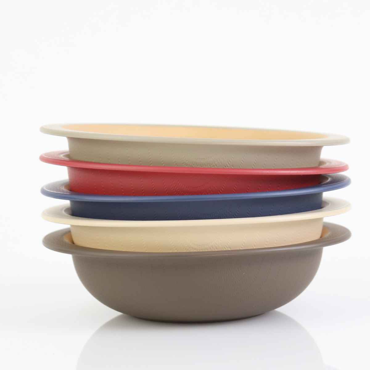 やさしい彩りキッズボウル るり色 同色3個セット ( キッズ 子ども 子供 日本製 電子レンジ対応 食洗機対応 抗菌 15cm 中鉢 子ども用食器 キッズ用 サラダボウル シリアルボウル おやつ スープ 朝食 軽い 割れにくい ) 【あかね】 あかね