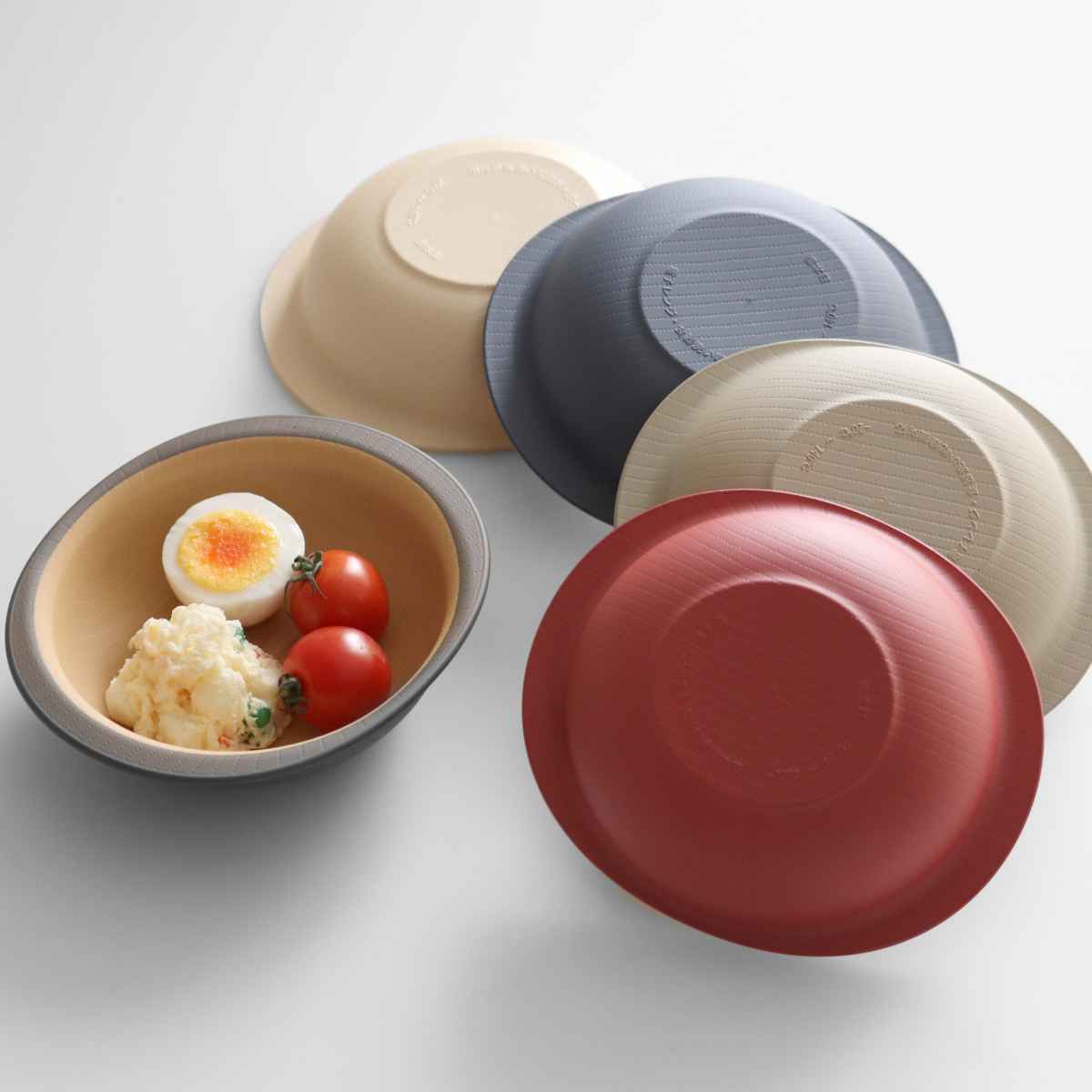 やさしい彩りキッズボウル るり色 同色3個セット ( キッズ 子ども 子供 日本製 電子レンジ対応 食洗機対応 抗菌 15cm 中鉢 子ども用食器 キッズ用 サラダボウル シリアルボウル おやつ スープ 朝食 軽い 割れにくい ) 【あかね】 あかね