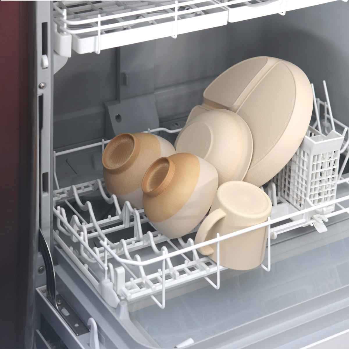 やさしい彩り キッズマグ るり色 同色3個セット ( キッズ 子ども 子供 日本製 電子レンジ対応 抗菌 食洗機対応 マグ コップ カップ おしゃれ かわいい ミルク 牛乳 給食 持ち運び 歯磨き用 軽い 割れにくい ) 【キナリ】 キナリ