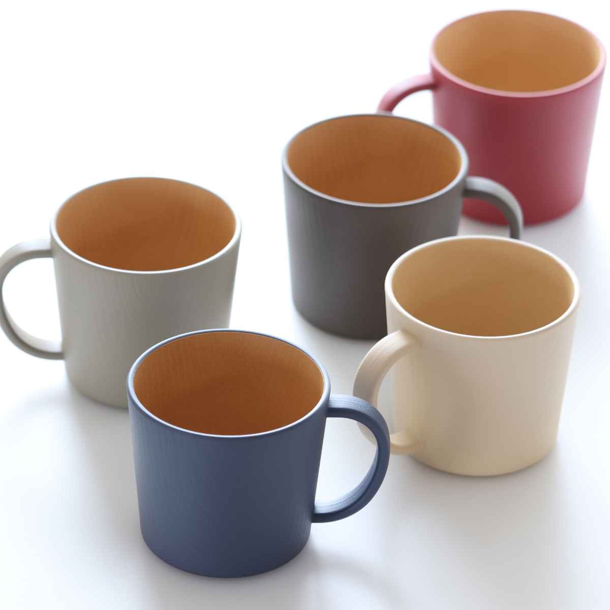 やさしい彩り キッズマグ るり色 同色3個セット ( キッズ 子ども 子供 日本製 電子レンジ対応 抗菌 食洗機対応 マグ コップ カップ おしゃれ かわいい ミルク 牛乳 給食 持ち運び 歯磨き用 軽い 割れにくい ) 【キナリ】 キナリ