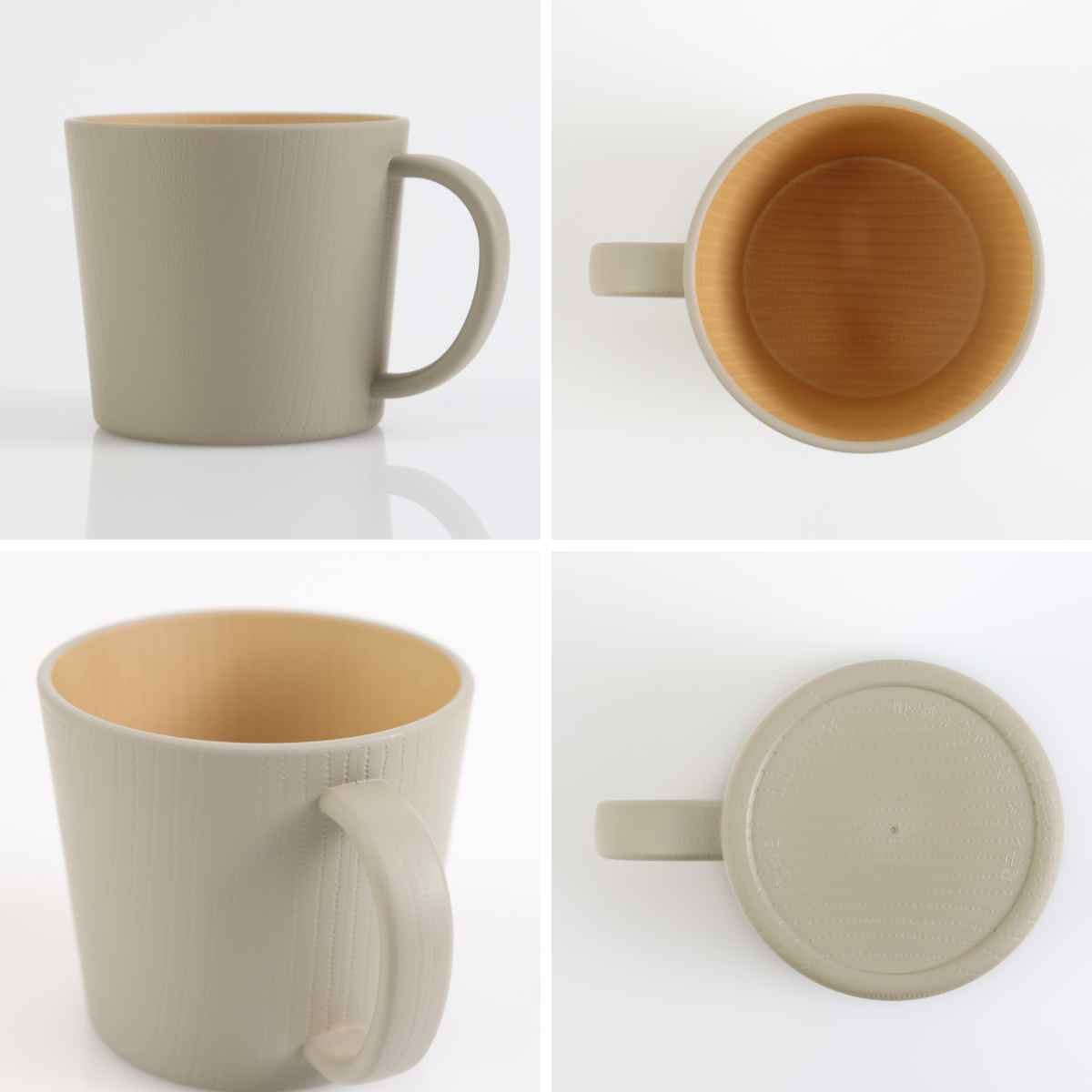 やさしい彩り キッズマグ るり色 同色3個セット ( キッズ 子ども 子供 日本製 電子レンジ対応 抗菌 食洗機対応 マグ コップ カップ おしゃれ かわいい ミルク 牛乳 給食 持ち運び 歯磨き用 軽い 割れにくい ) 【キナリ】 キナリ