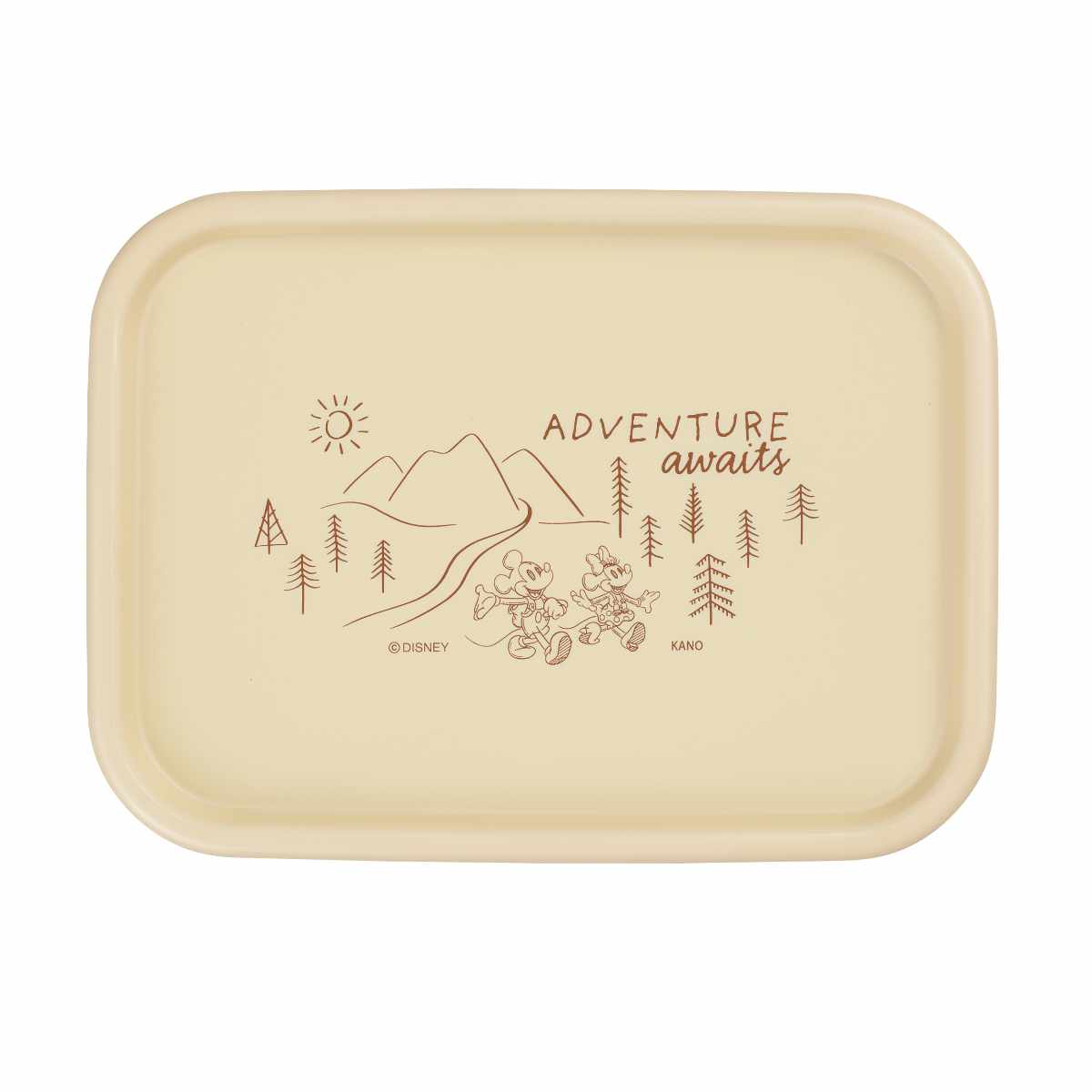 トレー mA 抗菌 レンジ対応トレー S ミッキーマウス ( 日本製 電子レンジ対応 食洗機対応 ミッキー ディズニー トレイ お盆 24×18cm おしゃれ かわいい キャラクター 子ども用 キャラ カフェトレー 子供用 おやつ ティータイム ) 【グレー】 グレー