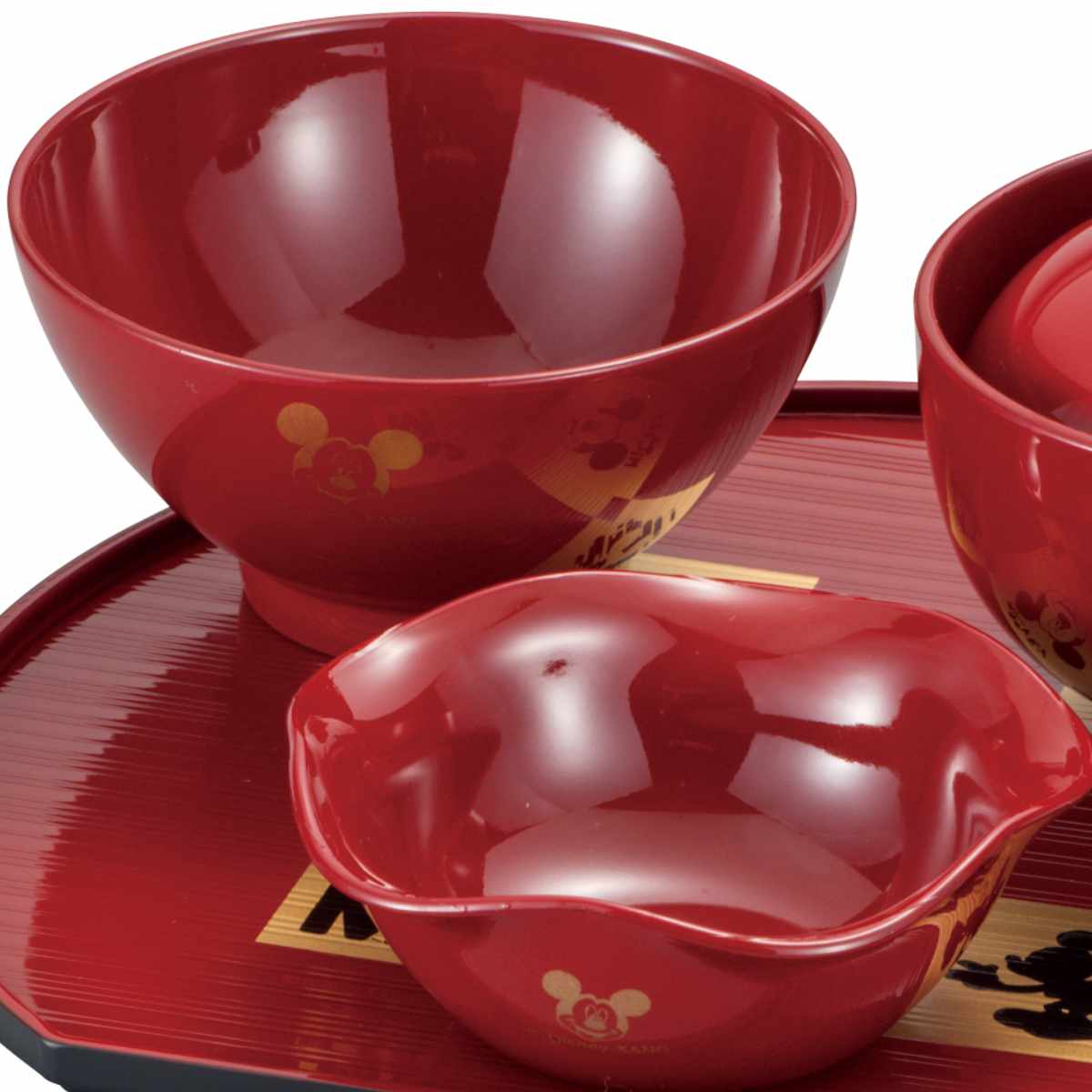 お食い初め WA M ミッキーマウス ( 日本製 男の子 女の子 食器 セット 食器セット ミッキー ディズニー 子ども食器 子供食器 初膳 5点入り おしゃれ かわいい キャラクター 和食器 祝膳 お食い初め膳 お膳 御百日祝い 百日祝い ) 【男の子】 男の子