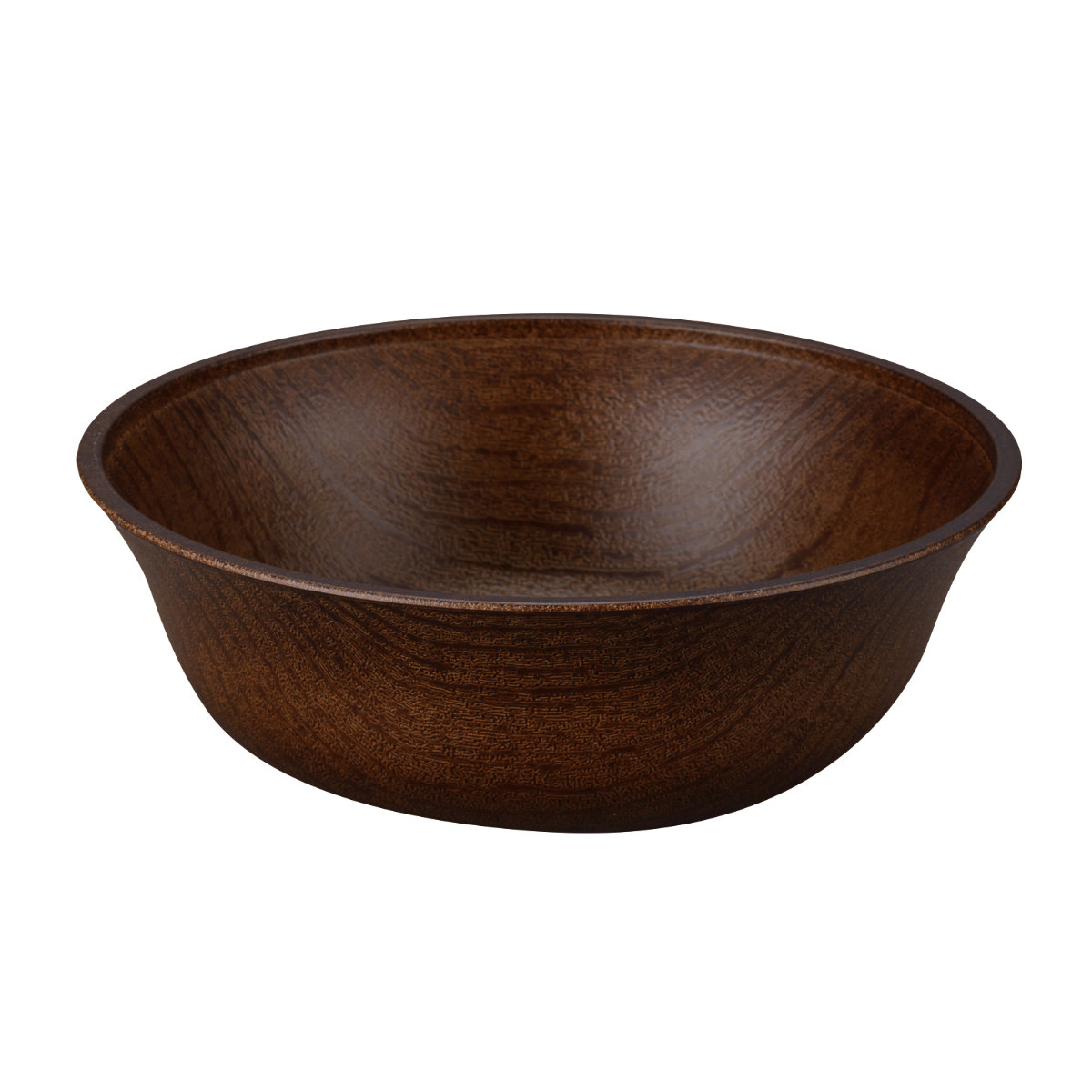 ボウル Woody 抗菌 すくえるボウル ( 電子レンジ対応 食洗機対応 BPAフリー 日本製 16cm サラダボウル サラダ シリアルボウル 抗菌加工 軽い 割れにくい 子ども 介護 木目調 国産 ) 【モカブラウン】 モカブラウン
