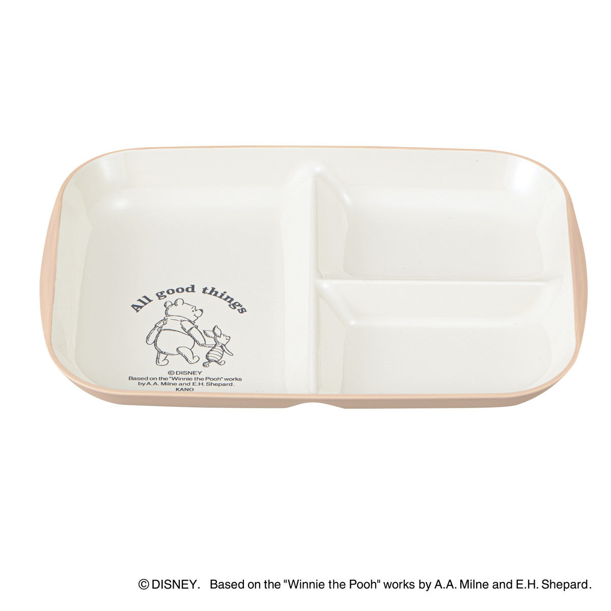 ランチプレート 茶碗 汁椀 マグカップ Pooh Bee キッズセット40 くまのプーさん ( BPAフリー 日本製 抗菌 電子レンジ対応 食洗機対応 プーさん ピグレット キッズ 子供 子ども 皿 お皿 プレート 椀 飯椀 ディズニー キャラクター )