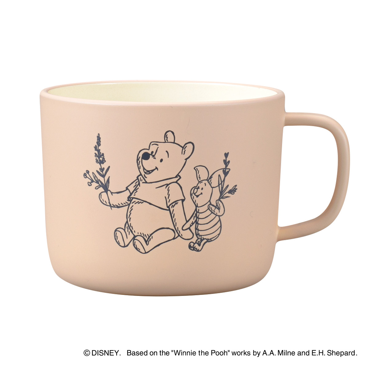 ランチプレート 茶碗 汁椀 マグカップ Pooh Bee キッズセット40 くまのプーさん ( BPAフリー 日本製 抗菌 電子レンジ対応 食洗機対応 プーさん ピグレット キッズ 子供 子ども 皿 お皿 プレート 椀 飯椀 ディズニー キャラクター )