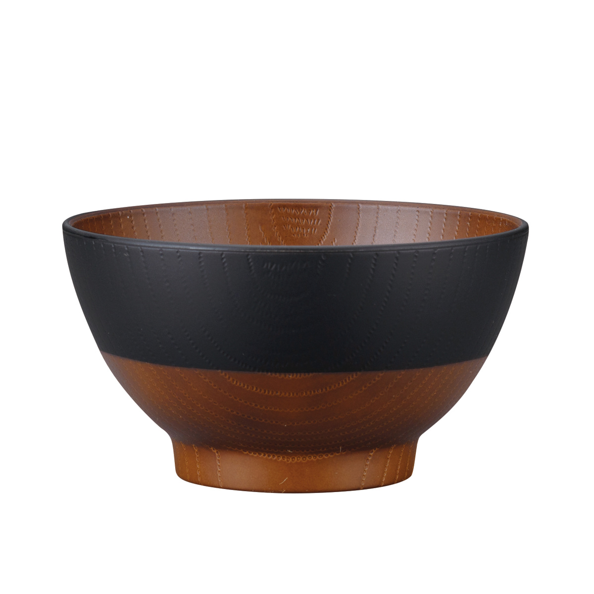 茶碗 和の色 抗菌 キッズ 飯椀 ( 電子レンジ対応 食洗機対応 BPAフリー 日本製 子ども 子供 お茶碗 ちゃわん 茶わん おしゃれ ご飯茶碗 ご飯 抗菌加工 軽い 割れにくい 木目調 ジュニア ライスボウル ) 【古代朱】 古代朱