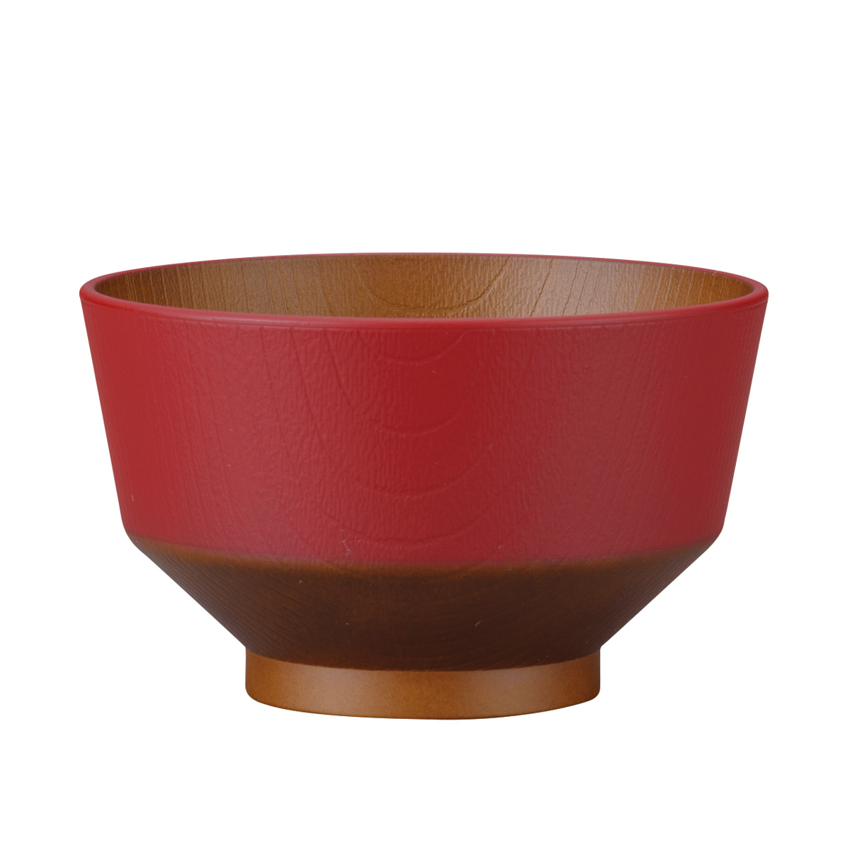 汁椀 和の色 抗菌 キッズ ( 電子レンジ対応 食洗機対応 BPAフリー 日本製 子ども 子供 碗 お椀 味噌汁碗 おしゃれ 軽い 割れにくい 味噌汁 スープ 国産 大人 木目調 抗菌加工 ) 【瑠璃色】 瑠璃色