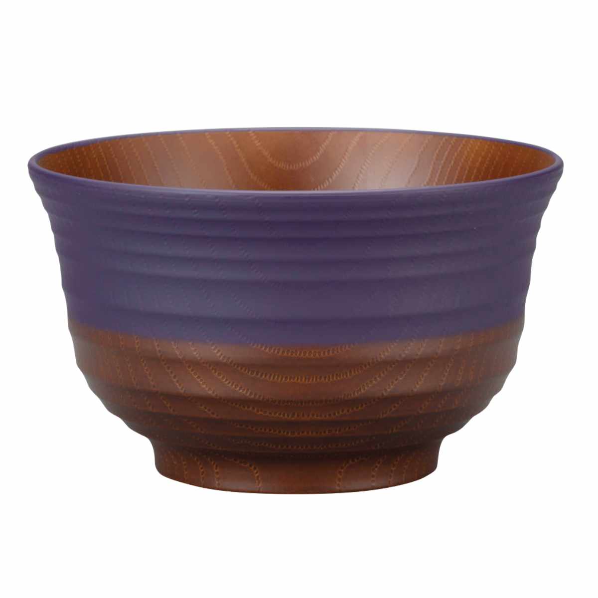 丼鉢 日本伝統色 羽反塗分丼 ( 電子レンジ対応 食洗機対応 BPAフリー 日本製 茶碗 丼物 どんぶり 鉢 器 うつわ おしゃれ 丼ぶり うどん 蕎麦 そば 麺鉢 ラーメン 豚汁 親子丼 牛丼 ) 【古代朱】 古代朱