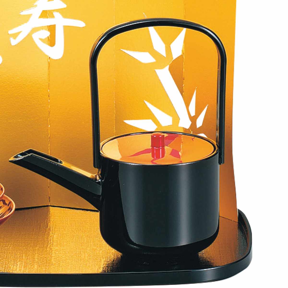 屠蘇器 コンパクト屠蘇器セット 寿 ( 日本製 酒 とそき おとそ 銚子 盃 お盆 コンパクト 新春 お祝い イベント とそ器 国産 酒器 迎春 )