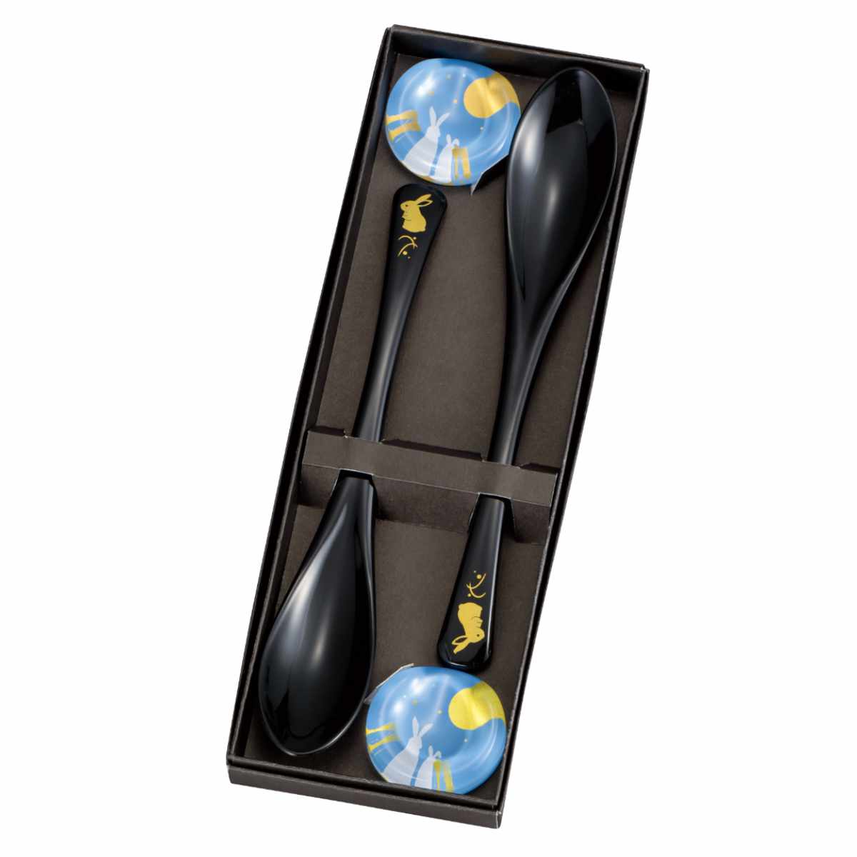 スプーン35個セット【未使用美品】 スプーン スプーンレスト 2点×2セット 春秋 ウサギ （ 日本製