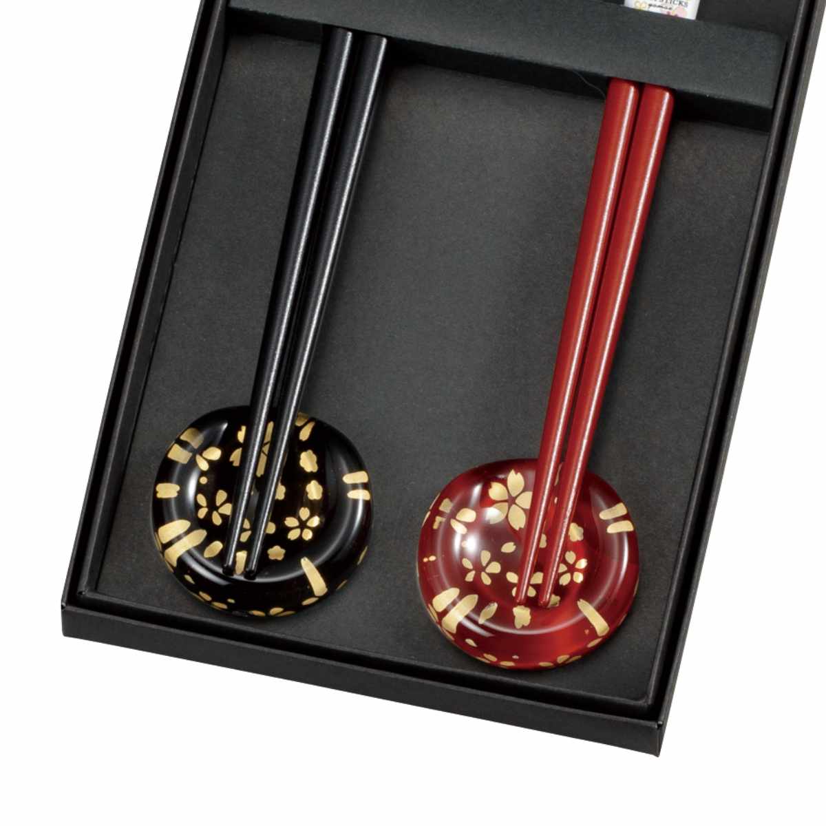 箸 箸置き 桜 2点セット ( 日本製 お箸 箸置 カトラリー 和柄 和 さくら ペアセット 夫婦箸 ペア おしゃれ 贈り物 めおと箸 父 母 両親 箱入り 結婚祝い 結婚記念日 )