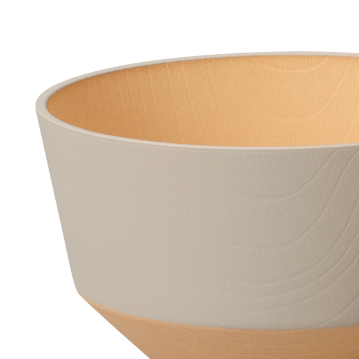 汁椀 日々色 ( 抗菌 BPAフリー 日本製 電子レンジ対応 食洗機対応 おしゃれ かわいい プラスチック シンプル パステル 味噌汁碗 お椀 ボウル 木目調 )