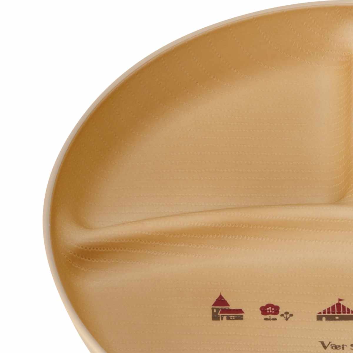 ランチプレート nordi 抗菌 キッズ ( 電子レンジ対応 食洗機対応 BPAフリー プレート 皿 お皿 子ども 子供 食器 仕切り皿 おしゃれ かわいい 北欧 北欧風 ランチ皿 ワンプレート 丸 ラウンド 軽い 割れにくい ) 【アマ】 アマ