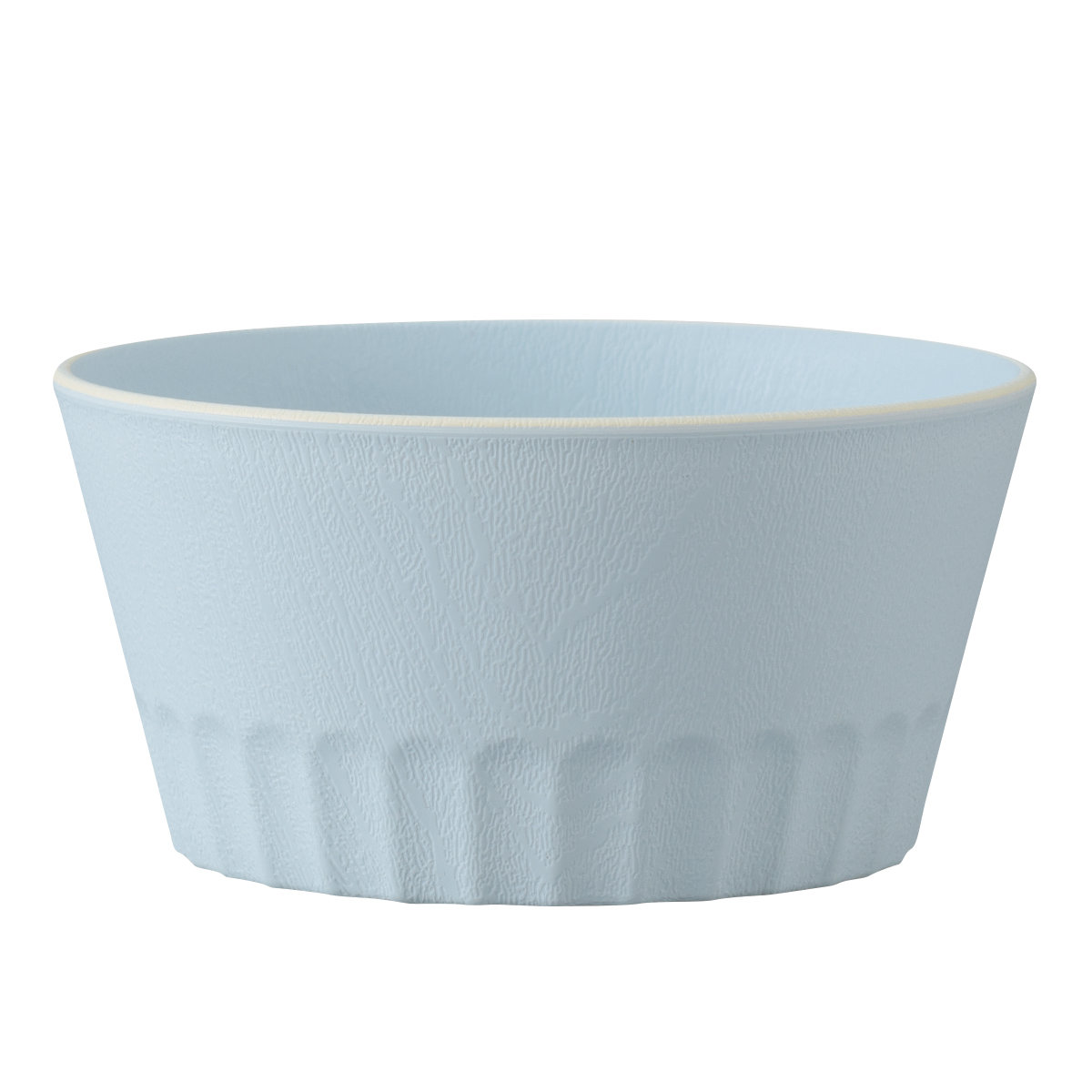 ボウル fuwary 抗菌 ( BPAフリー 日本製 電子レンジ対応 食洗機対応 鉢 うつわ 器 お皿 皿 おしゃれ かわいい シンプル サラダボウル シリアルボウル デザート ヨーグルト 抗菌加工 ) 【ブルー】 ブルー