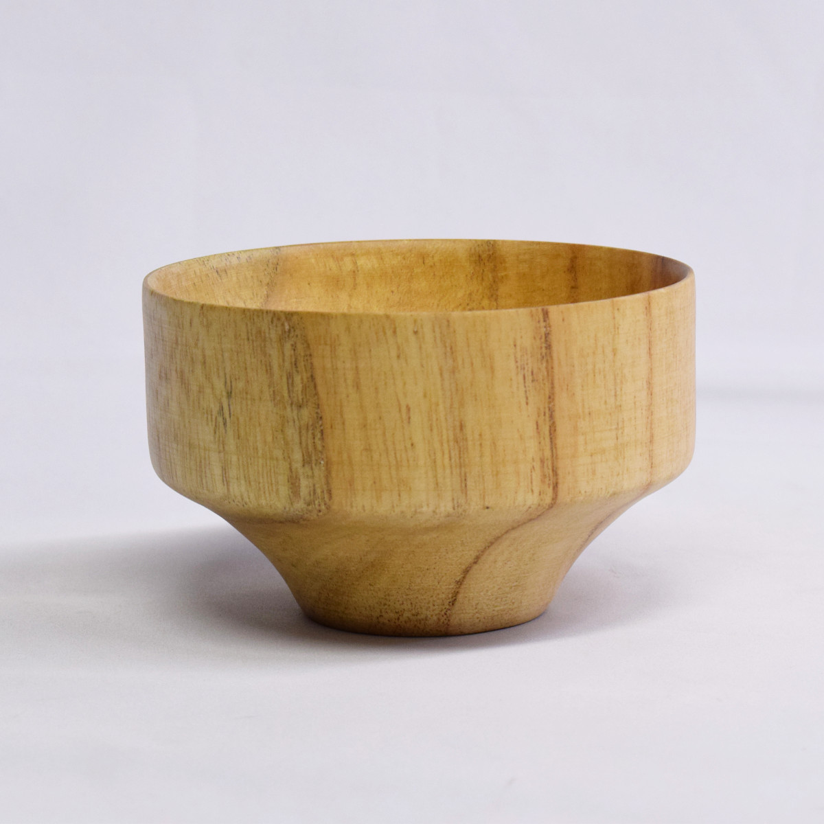 ボウル +Na Daily Bowls エッジ 同色5個セット ( 300ml 11cm 天然木 木製 茶碗 飯碗 お椀 椀 スープボウル シリアルボウル ナチュラル シンプル おしゃれ かわいい サラダ シリアル スープ ご飯 ライスボウル 木 ) 【ブラウン】 ブラウン