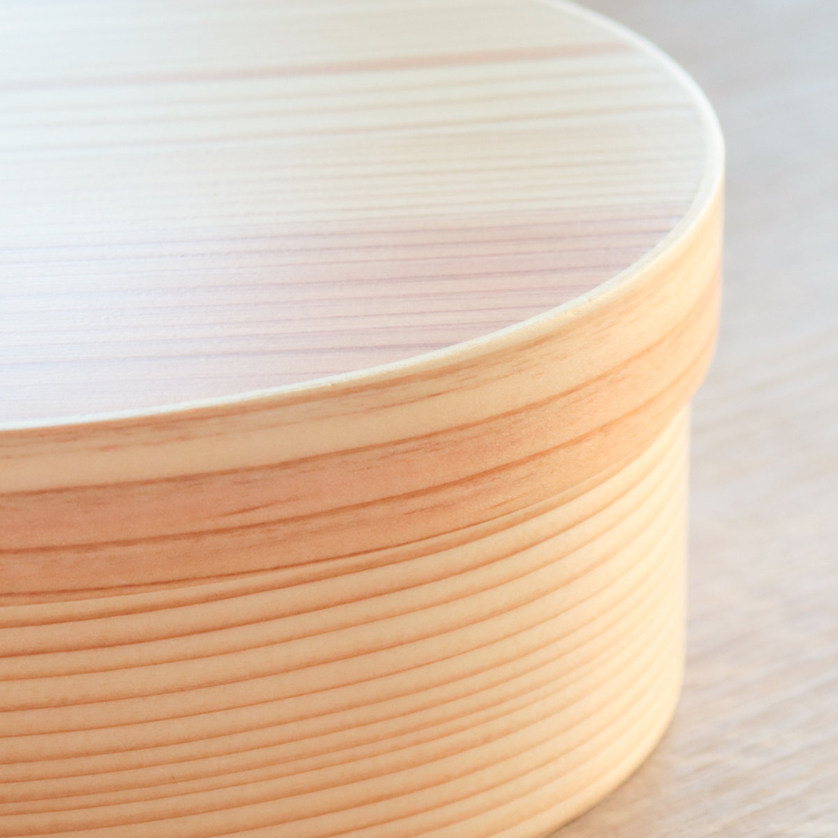 ほんとうに使いやすい曲げわっぱお弁当箱 S 400ml レンジ対応 ( 弁当箱 食洗機対応 女子 大人 木製 ウレタン塗装 曲げわっぱ 小判型 日本製 食洗機OK レンジOK 一段 わっぱ弁当 おしゃれ ゴムバンド付き 仕切り付き )