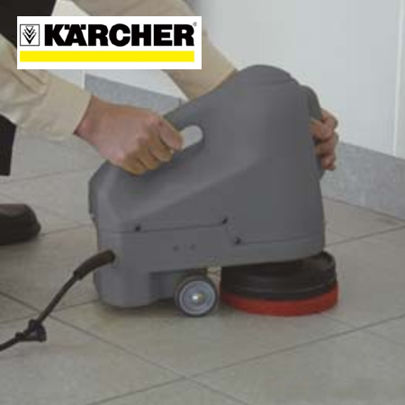 小型床用ポリッシャー 業務用 ケルヒャー ハンディスクラバー BD17/5C （ Karcher 清掃機器 業務用 ）