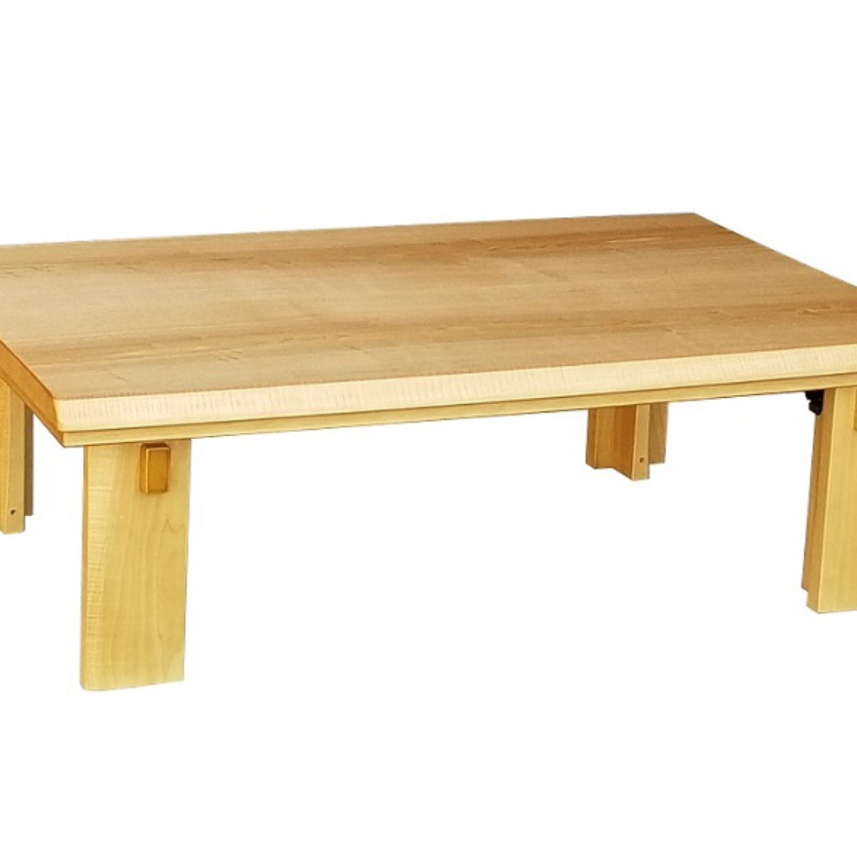 こたつテーブル 折りたたみ 幅150cm Nなごみ ( こたつ テーブル リビングテーブル ローテーブル 長方形 折り畳み コタツ 天然木 木製 折りたたみテーブル 日本製 1年中 使える 座卓 おしゃれ ハロゲンヒーター 奥行85cm ) 【ブラウン】 ブラウン