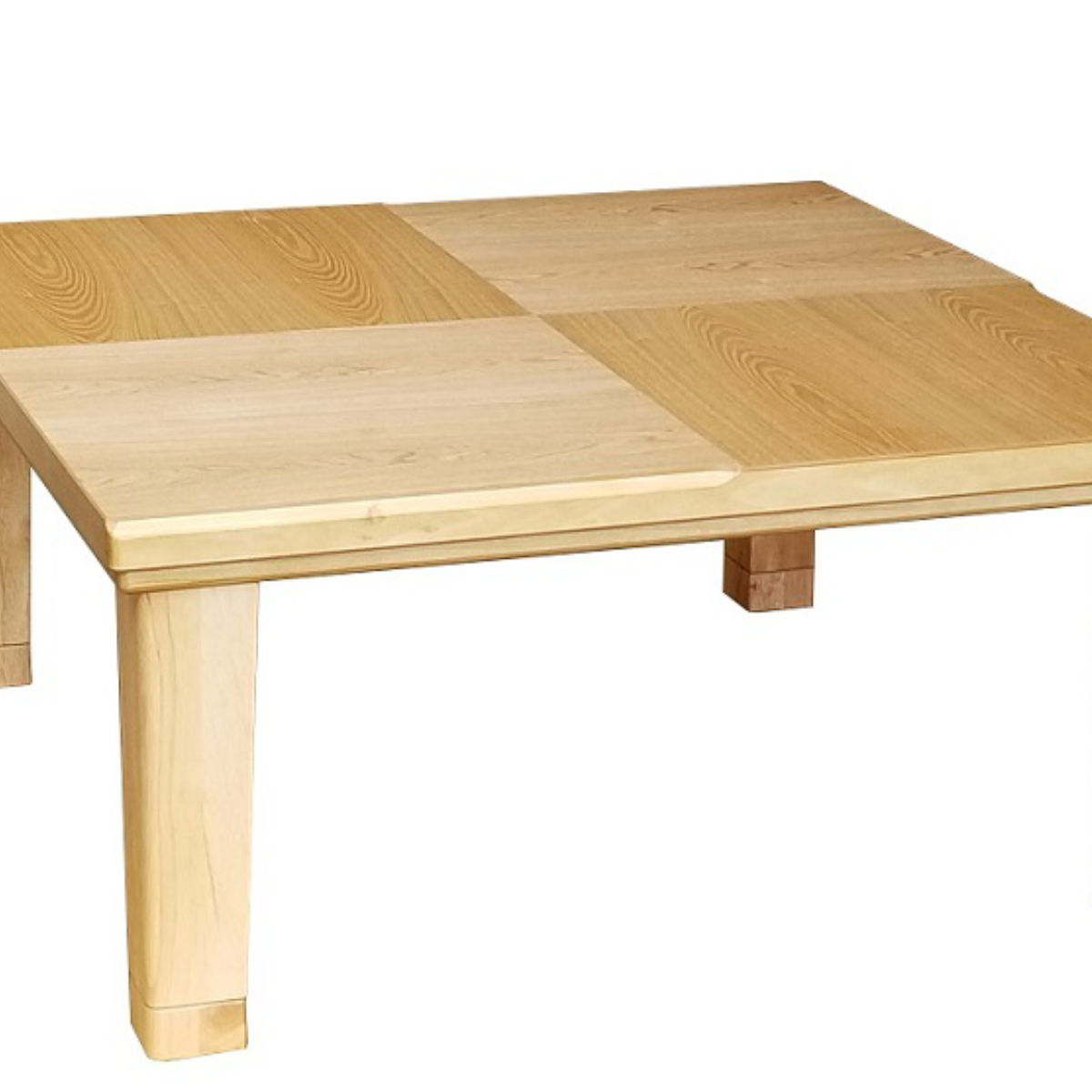 こたつテーブル 継ぎ脚 幅120cm 小倉 ( こたつ テーブル リビングテーブル ローテーブル 長方形 高さ調節 36.5cm 40.5cm 継ぎ足 コタツ 天然木 木製 日本製 1年中 使える 座卓 おしゃれ ハロゲンヒーター 奥行80cm ) 【ブラウン】 ブラウン