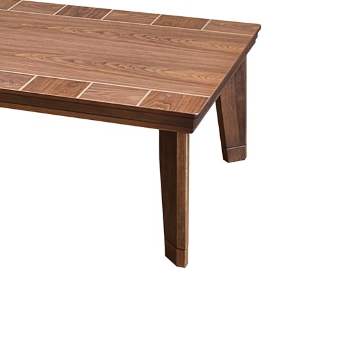 こたつテーブル 継ぎ脚 幅120cm ブロック ( こたつ テーブル リビングテーブル ローテーブル 長方形 高さ調節 37cm 41cm 継ぎ足 コタツ 天然木 木製 日本製 1年中 使える 座卓 おしゃれ ハロゲンヒーター 奥行75cm ) 【ナチュラル】 ナチュラル