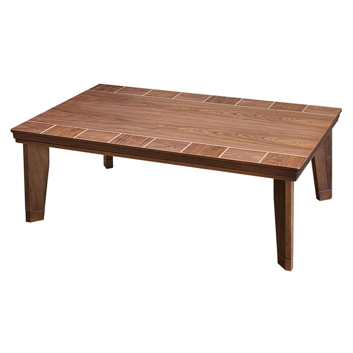 こたつテーブル 継ぎ脚 幅120cm ブロック ( こたつ テーブル リビングテーブル ローテーブル 長方形 高さ調節 37cm 41cm 継ぎ足 コタツ 天然木 木製 日本製 1年中 使える 座卓 おしゃれ ハロゲンヒーター 奥行75cm ) 【ナチュラル】 ナチュラル