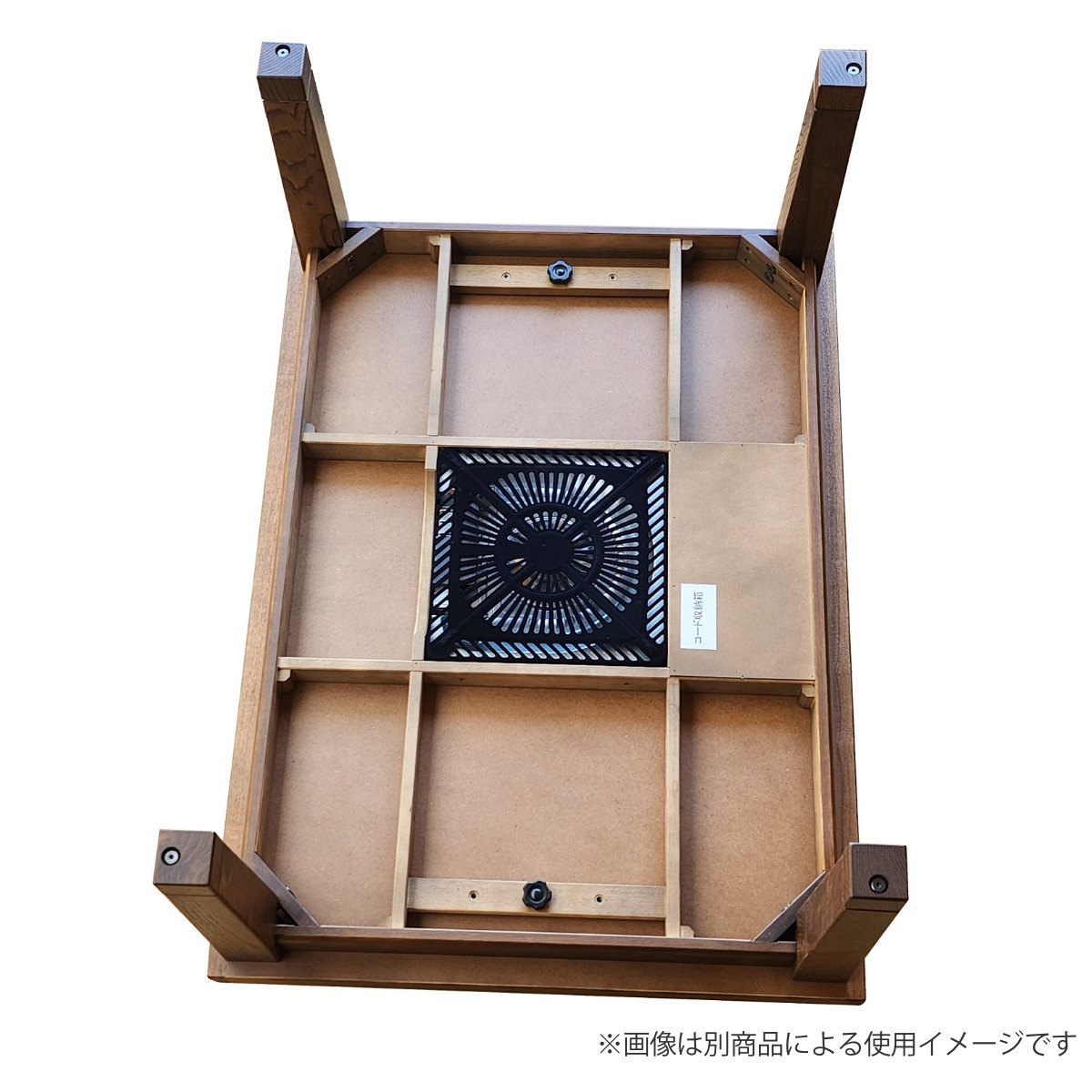 こたつテーブル 継ぎ脚 幅120cm ハスラー ( こたつ テーブル リビングテーブル ローテーブル 長方形 高さ調節 35.5cm 39.5cm 継ぎ足 コタツ 天然木 木製 日本製 リビング 1年中 使える 座卓 おしゃれ ハロゲンヒーター )