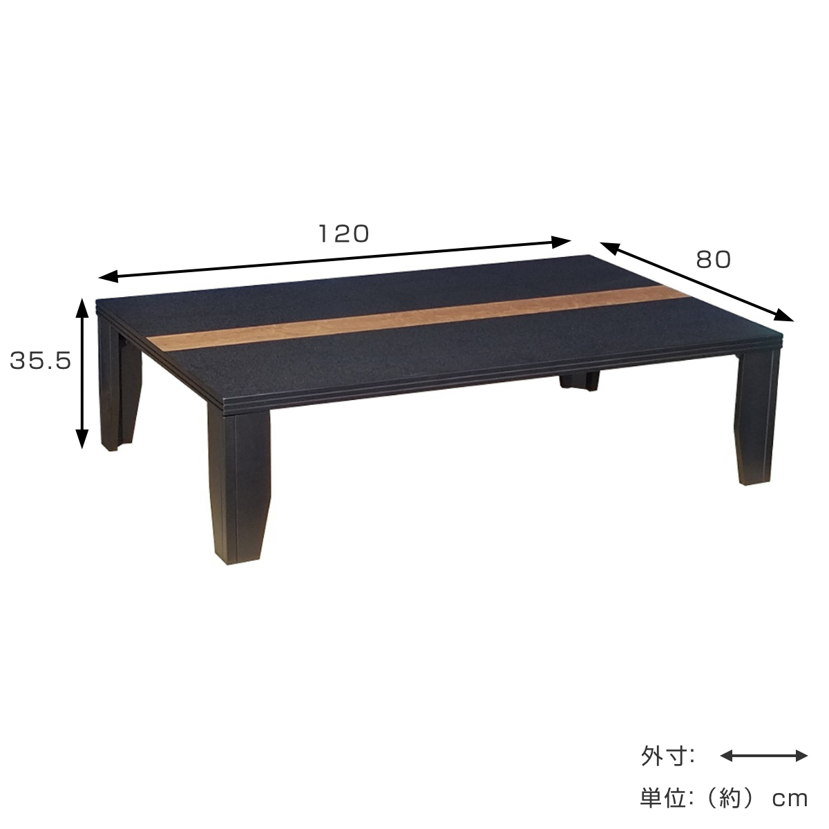 ローテーブル 折りたたみ 幅120cm 軽量座卓 Nまじかる ( テーブル 天然木 木製 折り畳み 長方形 完成品 折れ脚 リビングテーブル センターテーブル 日本製 和風 タモ 机 ちゃぶ台 四角 折りたたみテーブル おしゃれ 食卓 奥行80cm ) 【ナチュラル】 ナチュラル