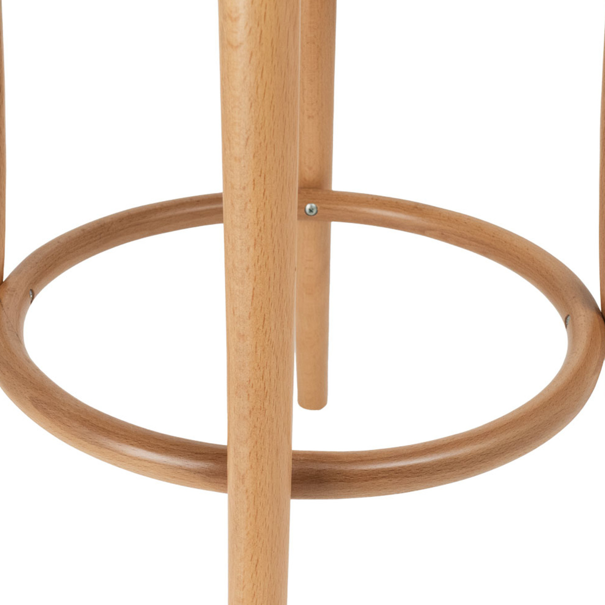 スツール 高さ65cm 曲木チェア アルト ( チェア チェアー 木製 天然木 1人掛け イス 椅子 いす 腰掛け ベントウッドチェア 丸 曲線 来客用 キッチン 玄関 背もたれなし 円形 完成品 おしゃれ 丸椅子 ) 【ブラウン】 ブラウン