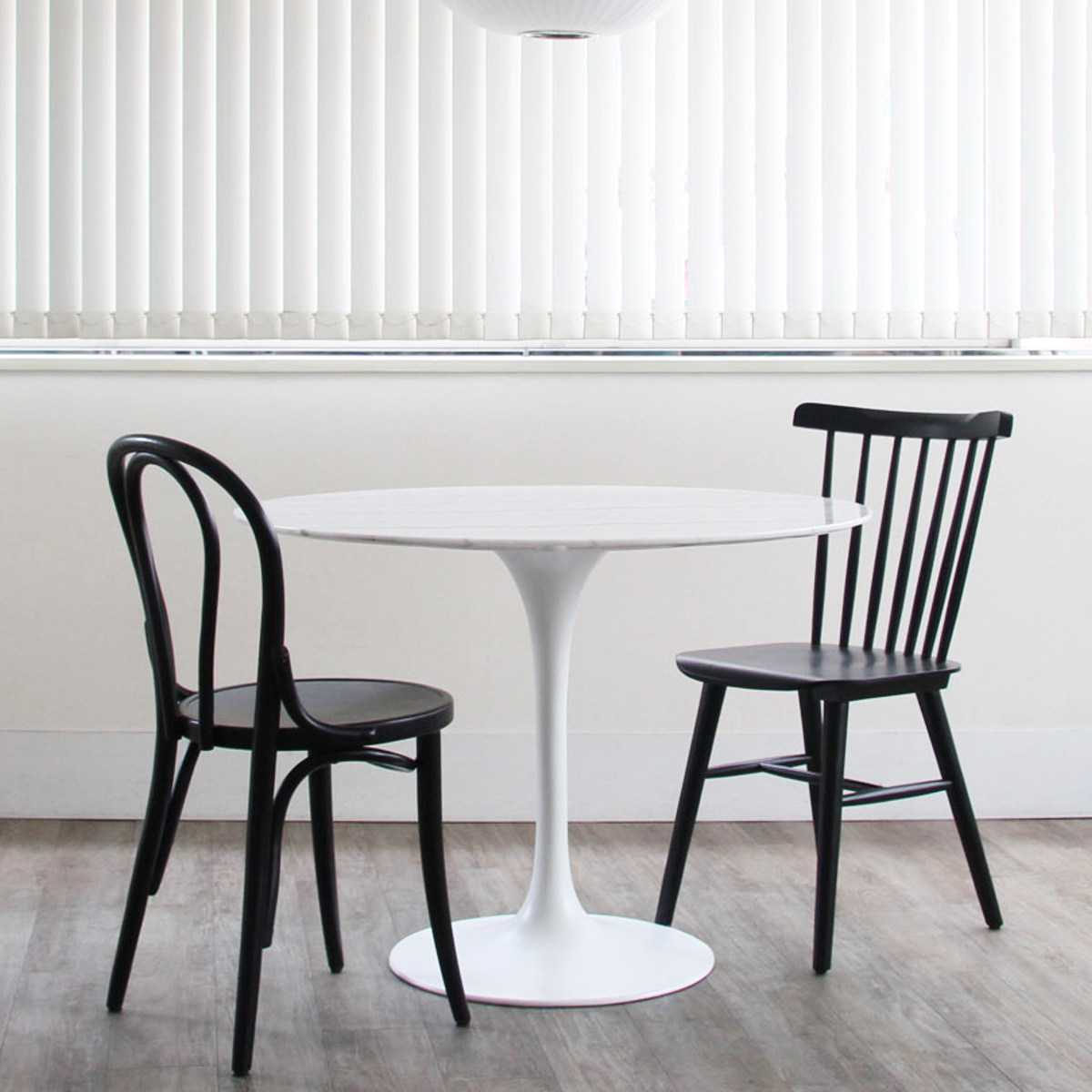 ダイニングチェア 同色2脚セット 座面高46cm 曲木チェア ハーク ( 食卓椅子 チェア ダイニング イス 椅子 木製 天然木 曲木 チェアー 完成品 食卓 リビング おしゃれ ダイニングチェアー リビングチェア アームレス 木製椅子 ) 【ブラック】 ブラック