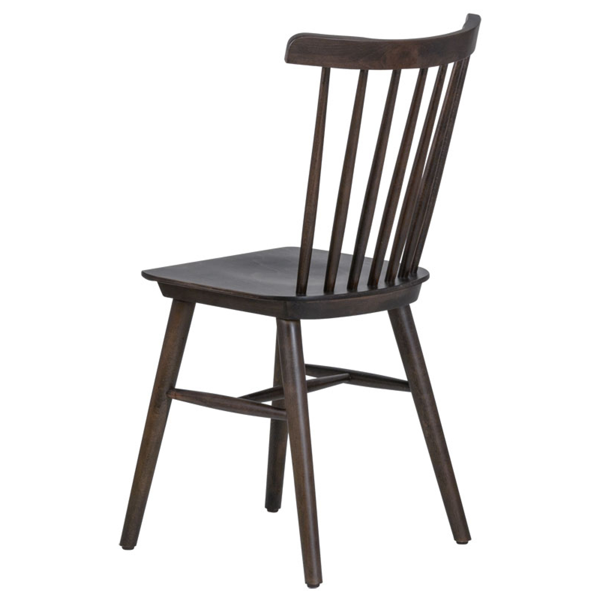 ダイニングチェア 同色2脚セット 座面高46cm 曲木チェア ハーク ( 食卓椅子 チェア ダイニング イス 椅子 木製 天然木 曲木 チェアー 完成品 食卓 リビング おしゃれ ダイニングチェアー リビングチェア アームレス 木製椅子 ) 【ブラック】 ブラック