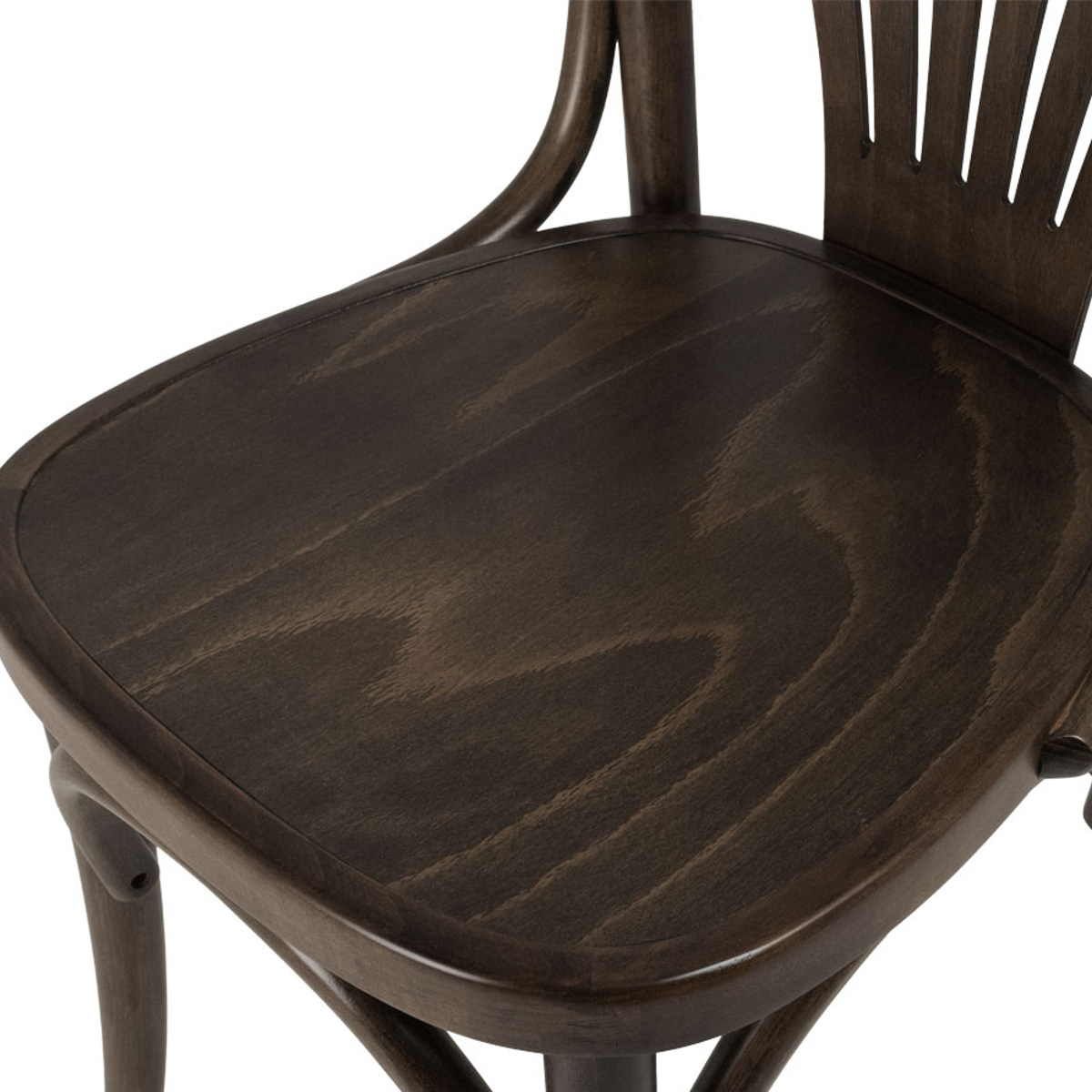 ダイニングチェア 同色2脚セット 座面高45cm 曲木チェア クナイぺ ( 食卓椅子 チェア ダイニング イス 椅子 木製 天然木 曲木 チェアー 完成品 食卓 リビング おしゃれ ダイニングチェアー リビングチェア アームレス 木製椅子 )