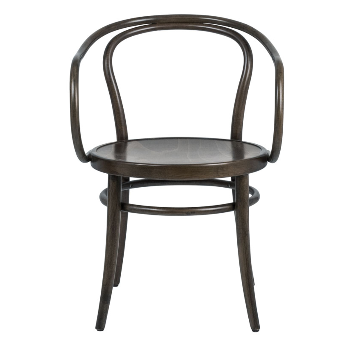 ダイニングチェア 座面高46cm 曲木チェア ルネ ( 食卓椅子 チェア ダイニング イス 椅子 木製 天然木 曲木 チェアー 完成品 食卓 リビング おしゃれ ダイニングチェアー リビングチェア 肘掛け 木製椅子 )