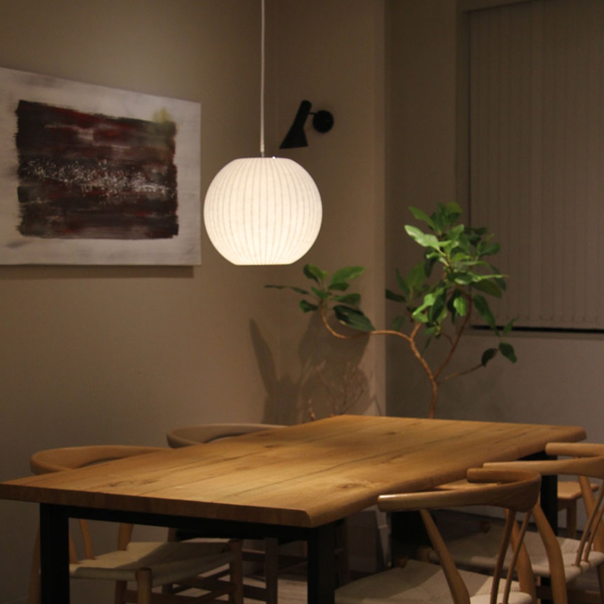 ペンダントライト バブルランプ ボール スモール ( リプロダクト LED ライト 照明 ランプ 吊り下げ 天井 シーリングライト 和モダン 北欧 モダン ジョージネルソン デザイナーズ )