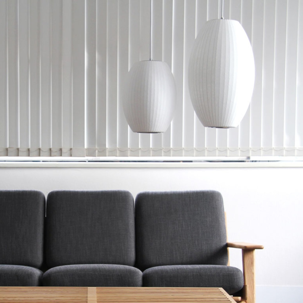 ペンダントライト バブルランプ シガー スモール ( リプロダクト LED ライト 照明 ランプ 吊り下げ 天井 シーリングライト 和モダン 北欧 モダン ジョージネルソン デザイナーズ )