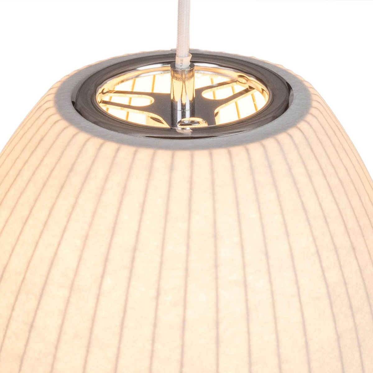 ペンダントライト バブルランプ シガー スモール ( リプロダクト LED ライト 照明 ランプ 吊り下げ 天井 シーリングライト 和モダン 北欧 モダン ジョージネルソン デザイナーズ )