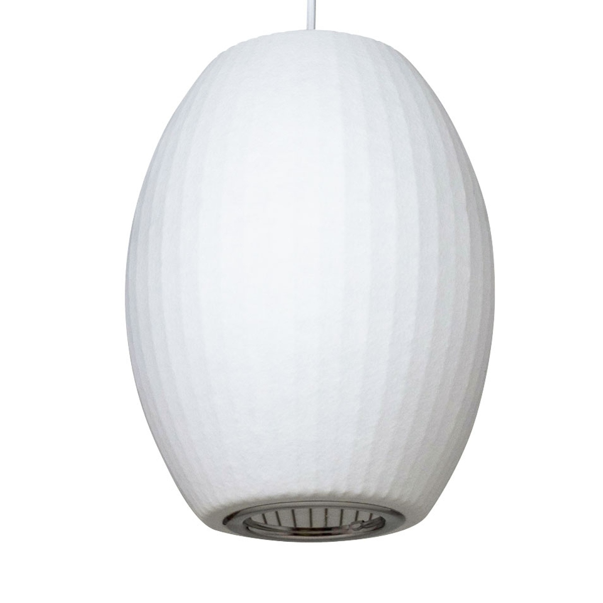 ペンダントライト バブルランプ シガー スモール ( リプロダクト LED ライト 照明 ランプ 吊り下げ 天井 シーリングライト 和モダン 北欧 モダン ジョージネルソン デザイナーズ )