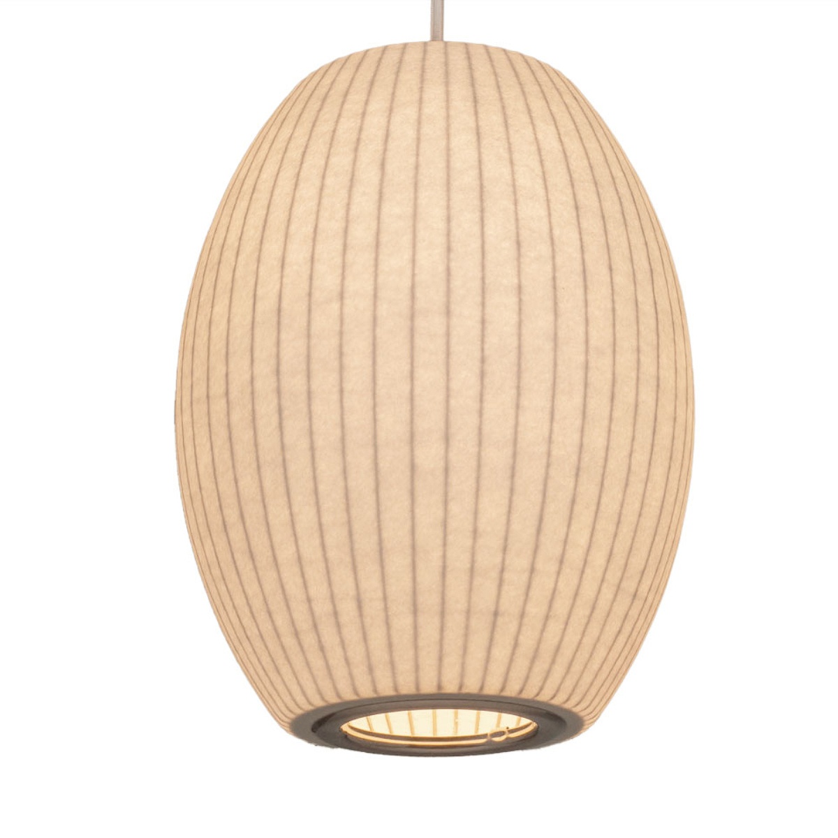 ペンダントライト バブルランプ シガー スモール ( リプロダクト LED ライト 照明 ランプ 吊り下げ 天井 シーリングライト 和モダン 北欧 モダン ジョージネルソン デザイナーズ )