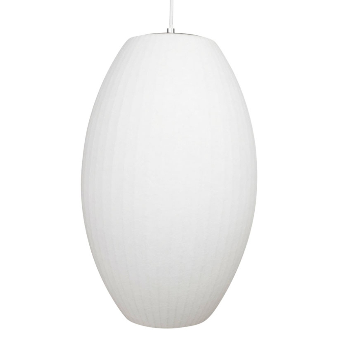 ペンダントライト バブルランプ シガー ミディアム ( リプロダクト LED ライト 照明 ランプ 吊り下げ 天井 シーリングライト 和モダン 北欧 モダン ジョージネルソン デザイナーズ )