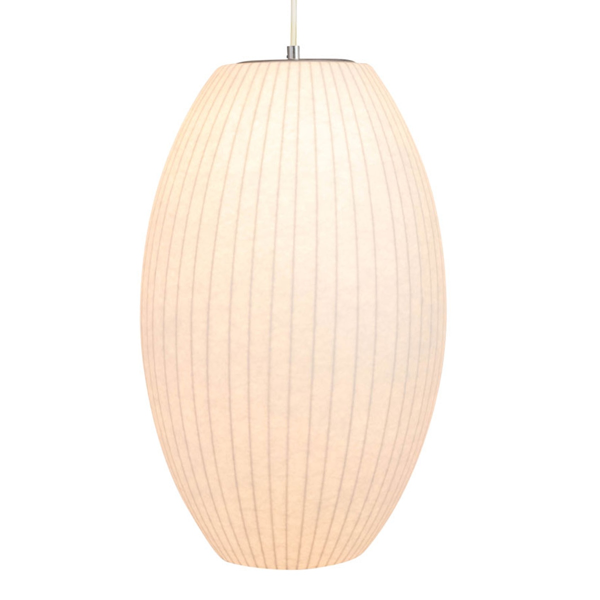 ペンダントライト バブルランプ シガー ミディアム ( リプロダクト LED ライト 照明 ランプ 吊り下げ 天井 シーリングライト 和モダン 北欧 モダン ジョージネルソン デザイナーズ )