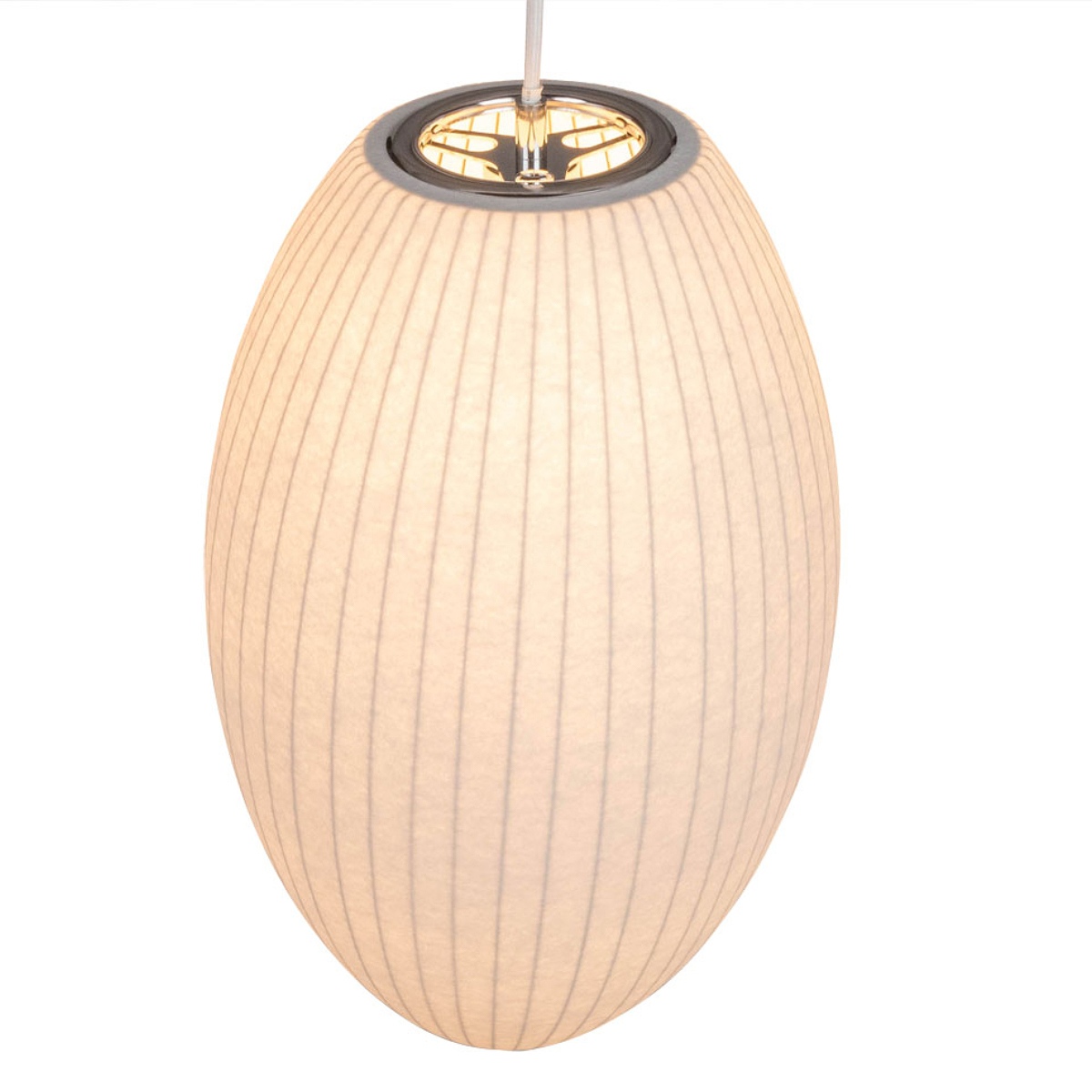 ペンダントライト バブルランプ シガー ミディアム ( リプロダクト LED ライト 照明 ランプ 吊り下げ 天井 シーリングライト 和モダン 北欧 モダン ジョージネルソン デザイナーズ )