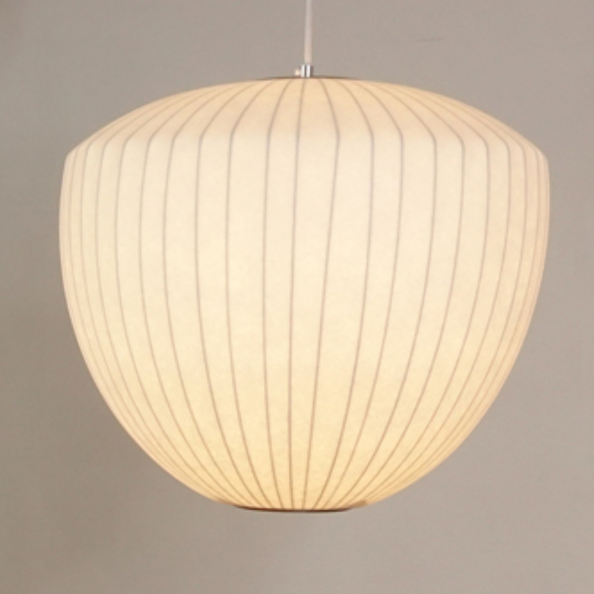 ペンダントライト バブルランプ アップル ( リプロダクト LED ライト 照明 ランプ 吊り下げ 天井 シーリングライト 和モダン 北欧 モダン ジョージネルソン デザイナーズ )