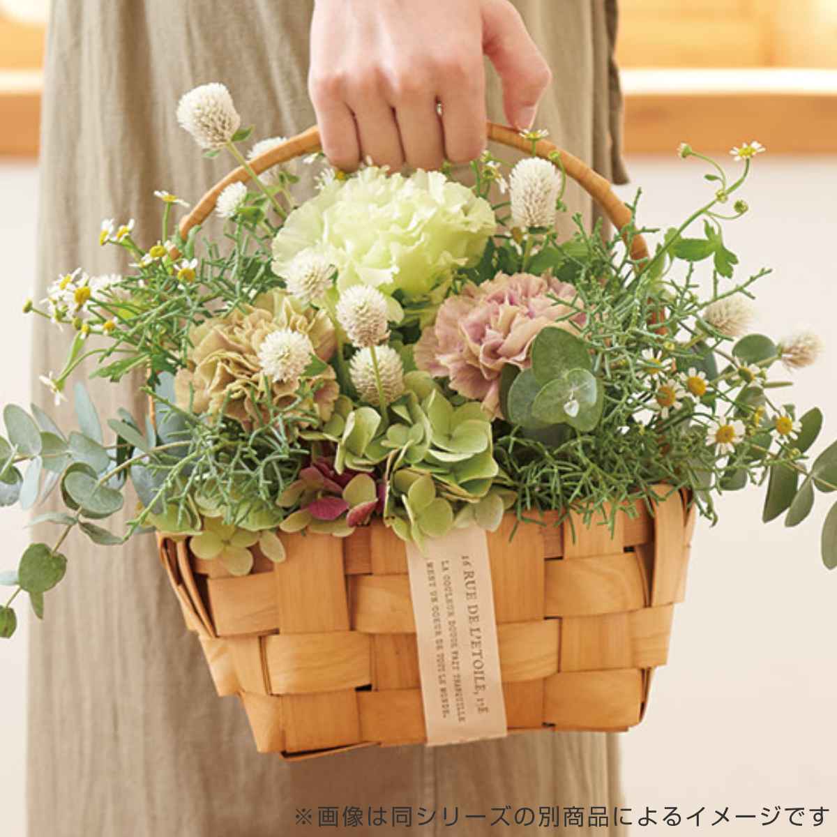 dショッピング |バスケット 北欧風バスケット 幅22×奥行き15.5cm