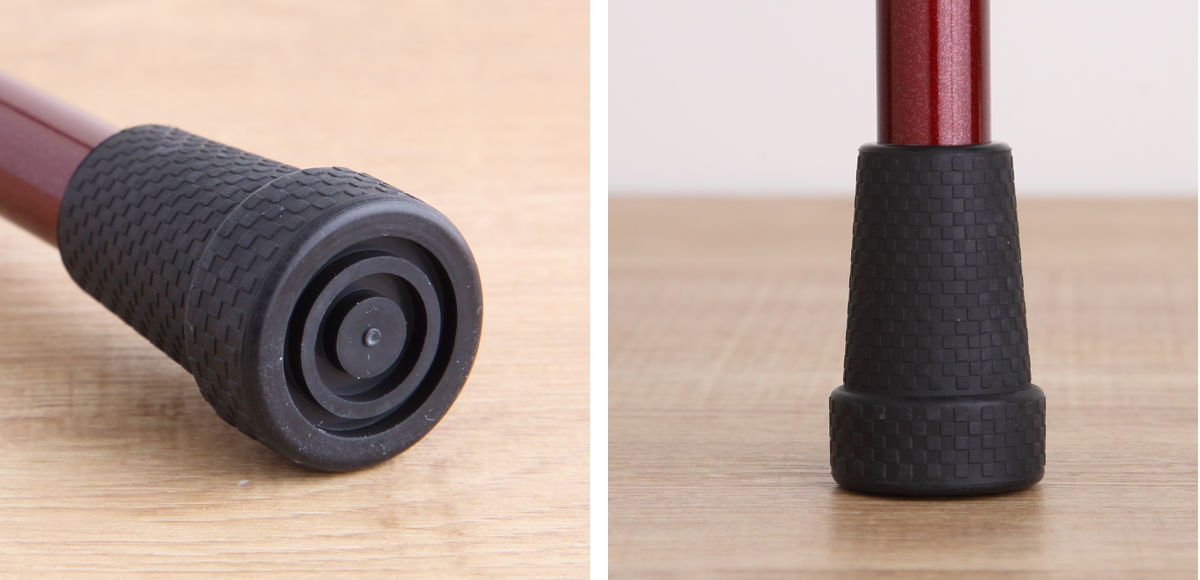 杖 伸縮タイプ 愛杖 抗菌グリップ アルミ 無地 ( つえ ツエ 伸縮杖 一点杖 伸縮 長さ調節 軽量 介護 歩行補助 高齢者 おしゃれ 介護用品 SGマーク 10段階調節 歩行 補助 リハビリ 衝撃吸収 転倒防止 ストラップ付き ) 【レッド】 レッド