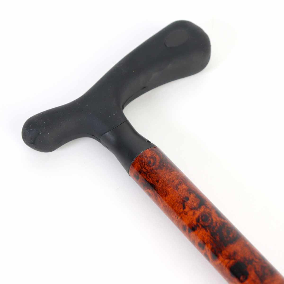 杖 伸縮 4点杖 愛杖 スリム 非課税 ( つえ ツエ 介護 歩行補助 四点杖 外出 歩行関連用品 福祉 歩行関連 散歩 転倒防止 調節 調整可能 スリムネック ) 【レッド】 レッド