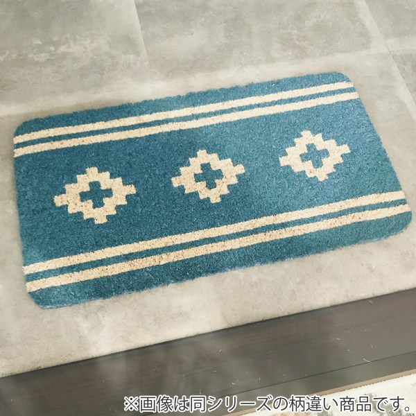 dショッピング |玄関マット 33.5×60cm 厚さ 2cm 屋外兼用 ビーチ （ 屋外 屋内 コイヤーマット エントランスマット ドアマット  インテリア 室外 室内 おしゃれ ベランダ 天然素材 テラス 庭 泥落とし 泥汚れ ウェルカムマット 玄関ラグ 玄関 ） | カテゴリ：玄関マットの  ...