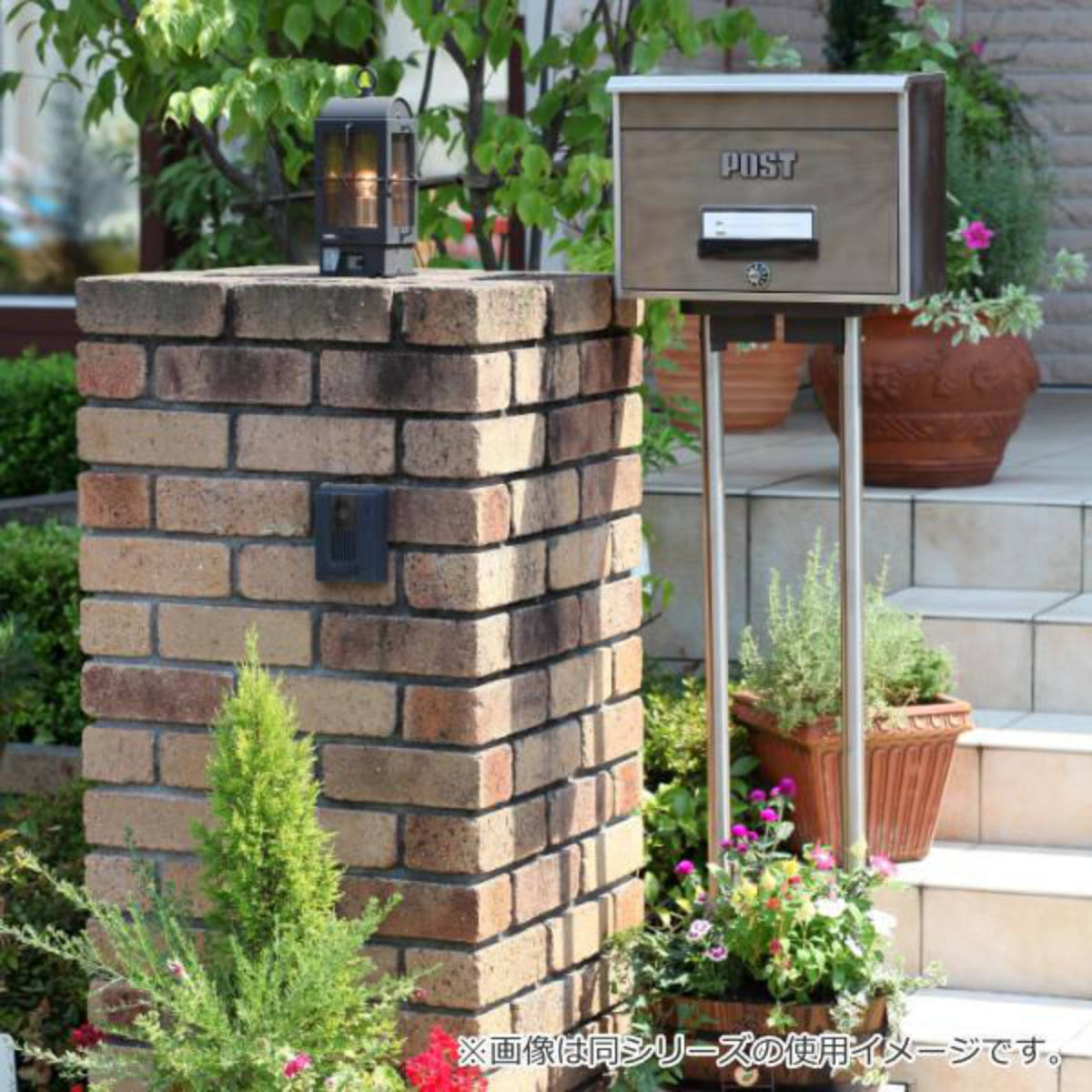 郵便ポスト どでかポスト SGT-6600L ( ポスト 郵便受け 新聞受け ダイヤル ネコポス ゆうパック メール便 ステンレス メールボックス 壁付け 玄関 )