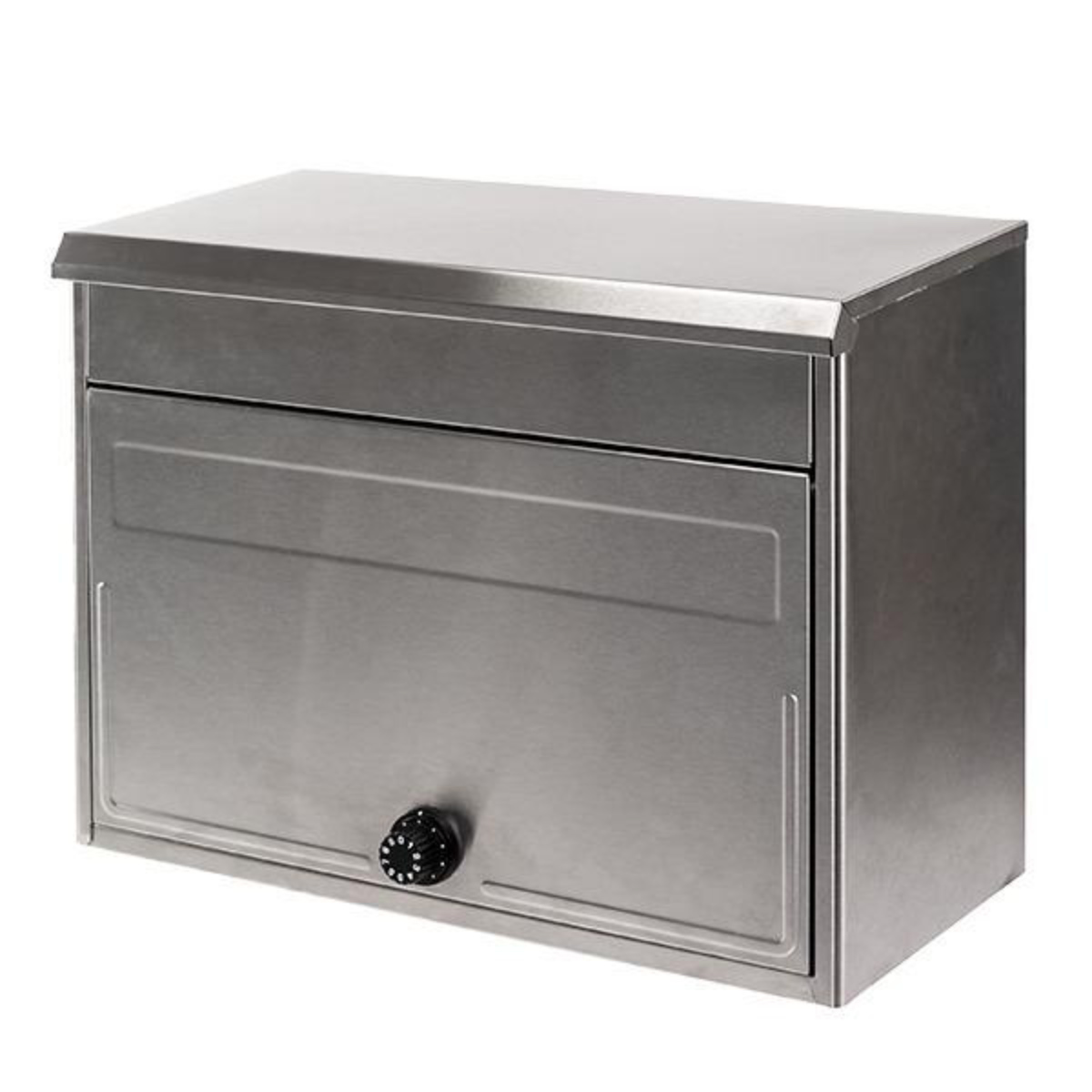 郵便ポスト どでかポスト SGT-6600L ( ポスト 郵便受け 新聞受け ダイヤル ネコポス ゆうパック メール便 ステンレス メールボックス 壁付け 玄関 )